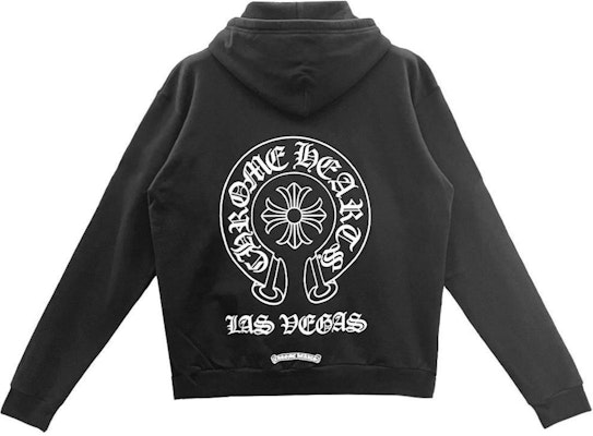 Sudadera con capucha unisex Chrome Hearts SS24 negra con estampado y cremallera. CH-2024-3626 Lookbook Sudadera con capucha unisex Chrome Hearts SS24 negra con estampado y cremallera. CH-2024-3626