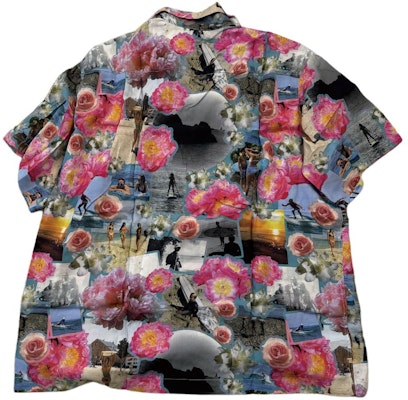 Chrome Hearts SS24 Kemeja Lengan Pendek Motif Bunga Pria Multi-Warna. CH-2024-2000 Lookbook Chrome Hearts SS24 Kemeja Lengan Pendek Motif Bunga Pria Multi-Warna. CH-2024-2000