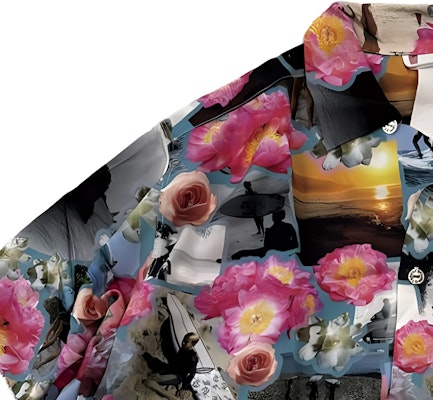 Chrome Hearts SS24 Kemeja Lengan Pendek Motif Bunga Pria Multi-Warna. CH-2024-2000 Purchase Chrome Hearts SS24 Kemeja Lengan Pendek Motif Bunga Pria Multi-Warna. CH-2024-2000