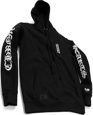 Chrome Hearts SS24 Hoodie Unisex Hitam Pullover Sweatshirt Letter Print. CH-2024-6500 Order Chrome Hearts SS24 Hoodie Unisex Hitam Pullover Sweatshirt Letter Print. CH-2024-6500