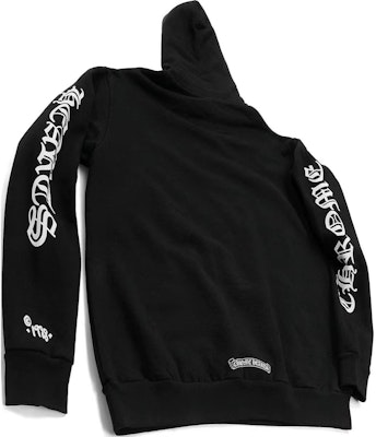 Chrome Hearts SS24 Hoodie Unisex Hitam Pullover Sweatshirt Letter Print. CH-2024-6500 Lookbook Chrome Hearts SS24 Hoodie Unisex Hitam Pullover Sweatshirt Letter Print. CH-2024-6500