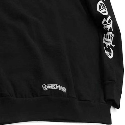 Chrome Hearts SS24 Hoodie Unisex Hitam Pullover Sweatshirt Letter Print. CH-2024-6500 Sizing Chrome Hearts SS24 Hoodie Unisex Hitam Pullover Sweatshirt Letter Print. CH-2024-6500