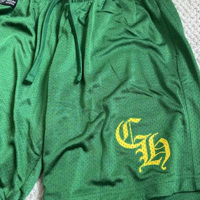 Chrome Hearts SS24 綠色抽繩印花休閒短褲 男款 CH-20210422-002 Shop Chrome Hearts SS24 綠色抽繩印花休閒短褲 男款 CH-20210422-002