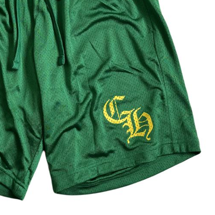 Sizing Chrome Hearts SS24 綠色抽繩印花休閒短褲 男款 CH-20210422-002