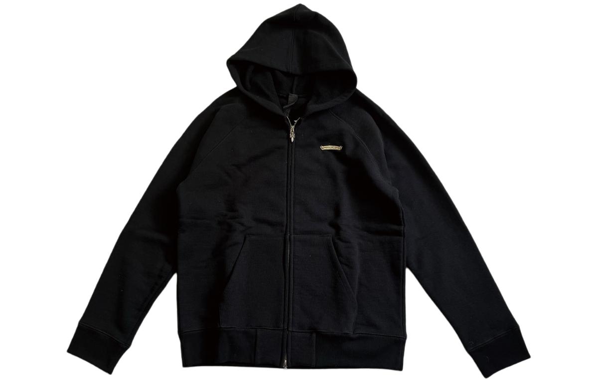 Chrome Hearts SS24 Logo Zip-Up Hoodie Black Men’s Edition CH-2024-0101