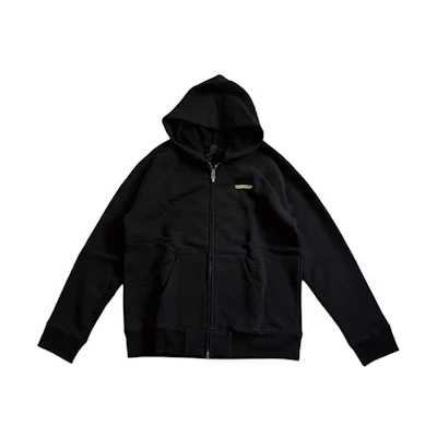 Chrome Hearts SS24 Logo Zip-Up Hoodie Black Men’s Edition CH-2024-0101