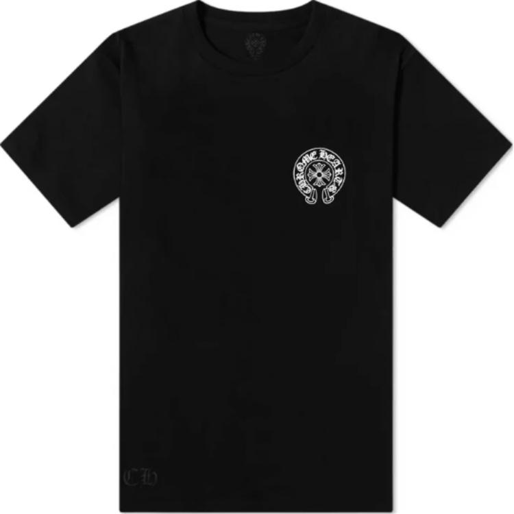 Order Chrome Hearts SS24 London Exclusive Logo Print Unisex Black Graphic Tee CH-03977121