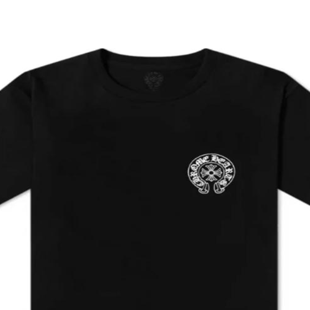 Purchase Chrome Hearts SS24 London Exclusive Logo Print Unisex Black Graphic Tee CH-03977121