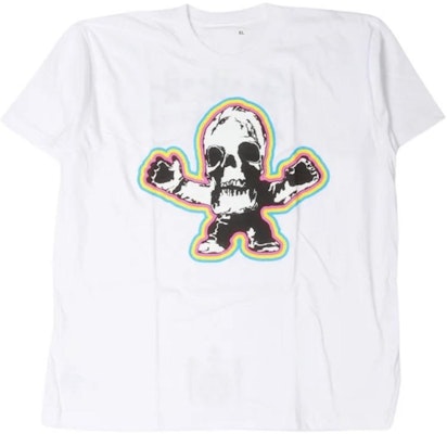 Chrome Hearts SS24 Camiseta Blanca de Manga Corta con Estampado de Calavera. CH-038-074892 Order Chrome Hearts SS24 Camiseta Blanca de Manga Corta con Estampado de Calavera. CH-038-074892