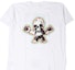Shop Chrome Hearts SS24 Camiseta Blanca de Manga Corta con Estampado de Calavera. CH-038-074892
