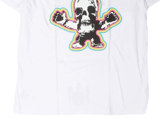 Chrome Hearts SS24 Camiseta Blanca de Manga Corta con Estampado de Calavera. CH-038-074892 Purchase Chrome Hearts SS24 Camiseta Blanca de Manga Corta con Estampado de Calavera. CH-038-074892