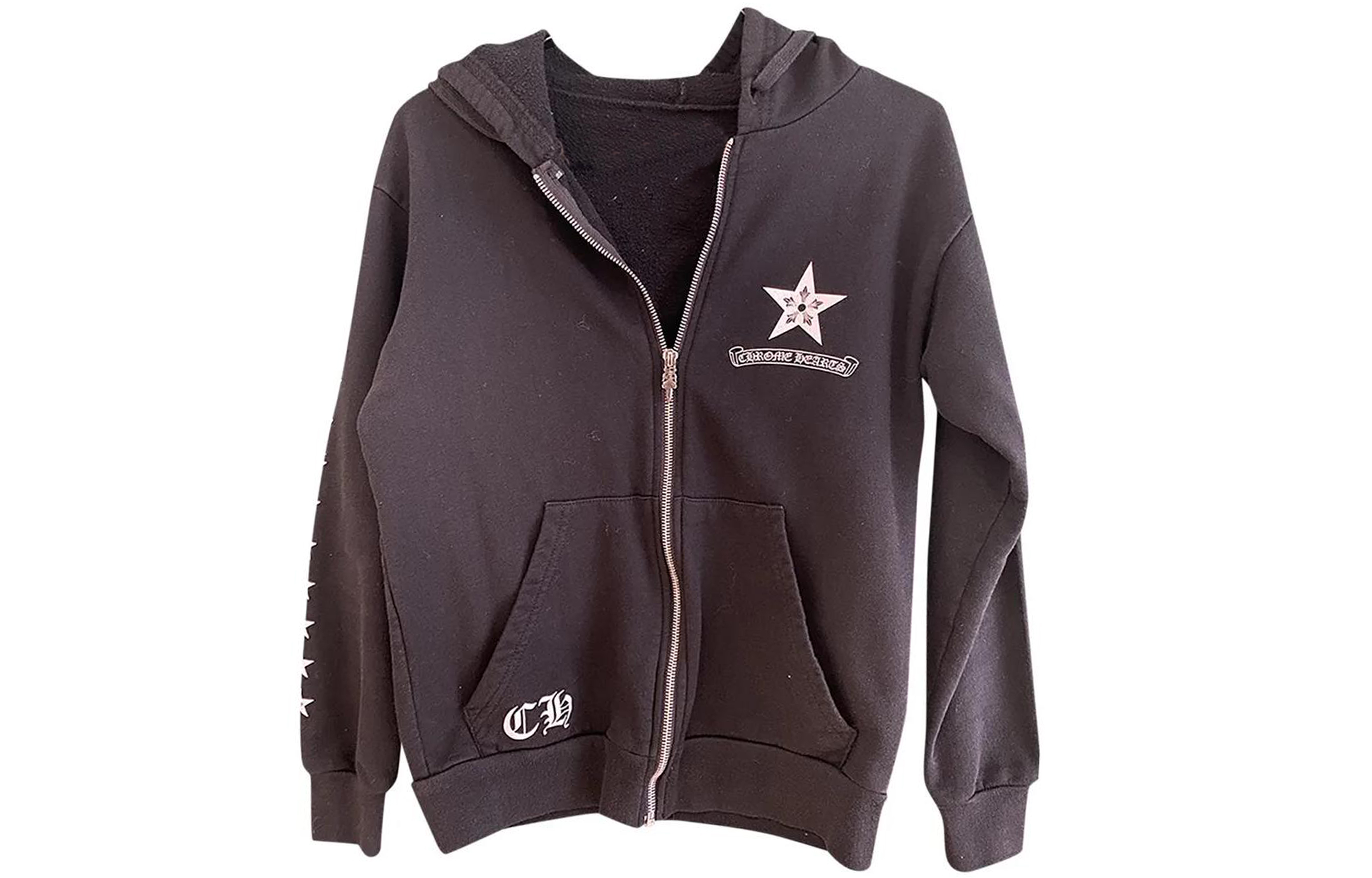 Chrome Hearts Star Graphic Print Hoodie Jacket - CH-0000191