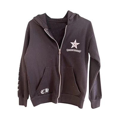 Chrome Hearts Star Graphic Print Hoodie Jacket - CH-0000191