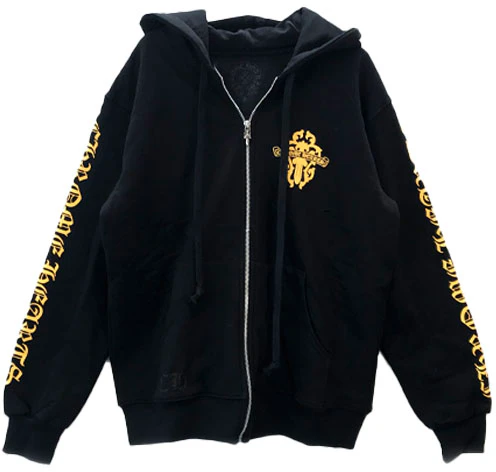chrome-hearts-swords-flame-zip-hoodie-black-unisex-ch-glddaghd-black