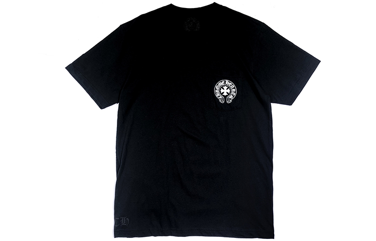 Lookbook Chrome Hearts Edisi Tokyo Kaos Unisex Hitam dengan Cetak Sanskrit CH-026