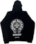 Order Chrome Hearts Tokyo Eksklusif Horseshoe Zip Hoodie Hitam. CH-191