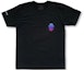 Lookbook Chrome Hearts Unisex Black Gradient Horseshoe Scroll Short Sleeve Tee CH-106