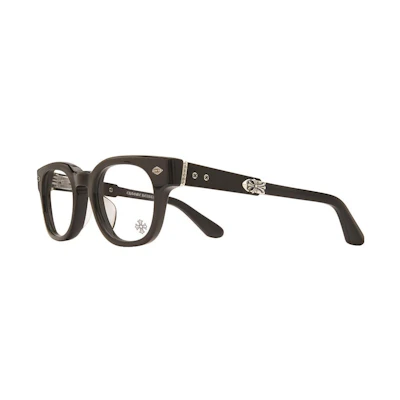 Chrome Hearts Unisex Minimalist Brown Irregular Optical Frame Glasses JENNA TAIL YEA BK