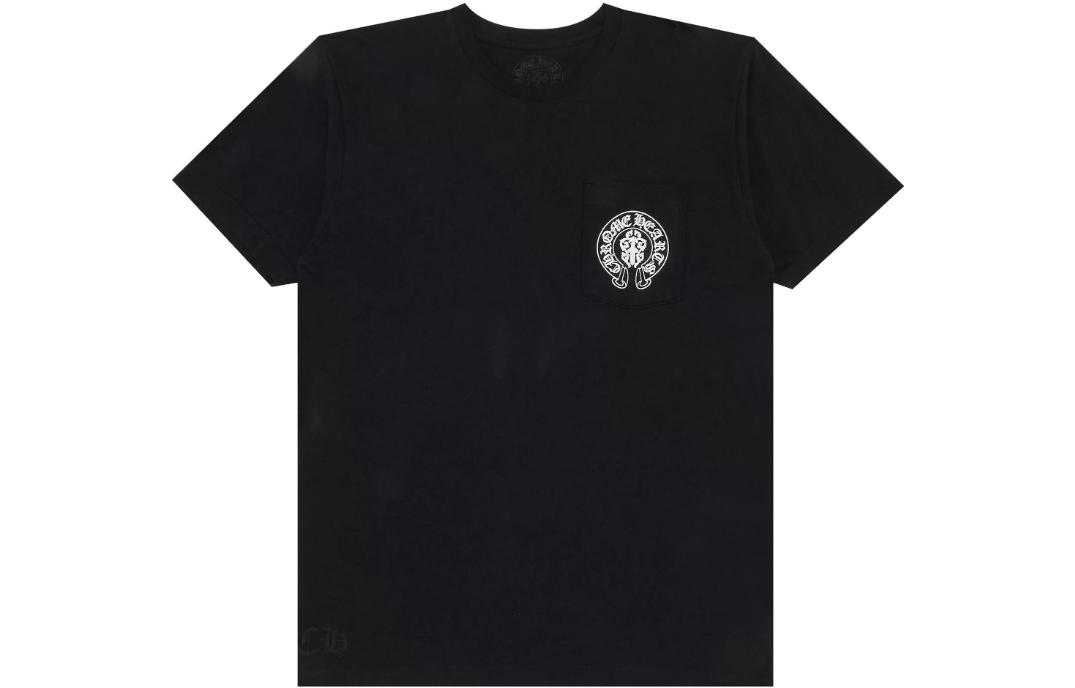 Lookbook Chrome Hearts USA Flag Limited Edition Unisex Black T-Shirt CH-USFLAG-BLACK