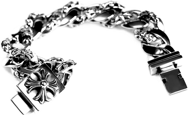 Gelang Unisex Perak 925 Chrome Hearts Vintage Fashion. chain-box Lookbook Gelang Unisex Perak 925 Chrome Hearts Vintage Fashion. chain-box