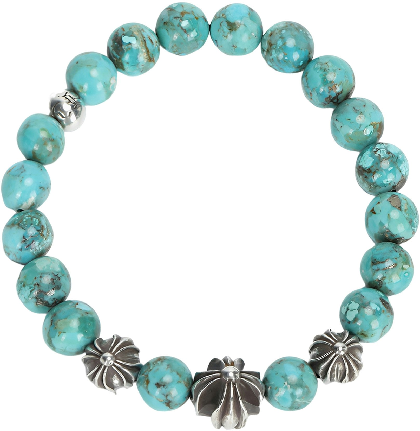 chrome-hearts-vintage-green-bead-bracelet-unisex-couple-edition-ch-sl-327