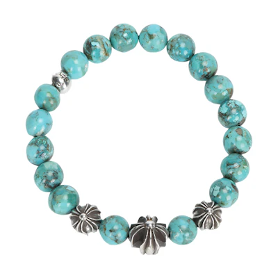 Chrome Hearts Vintage Green Bead Bracelet Unisex Couple Edition CH-SL-327