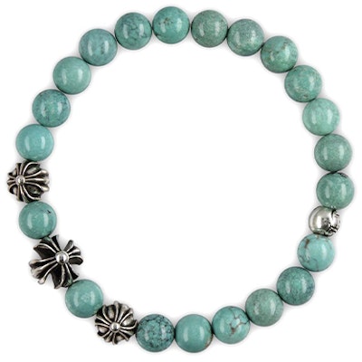 Pulsera Unisex Chrome Hearts Vintage Verde con Cuentas Edición Parejas. CH-SL-327 Shop Pulsera Unisex Chrome Hearts Vintage Verde con Cuentas Edición Parejas. CH-SL-327