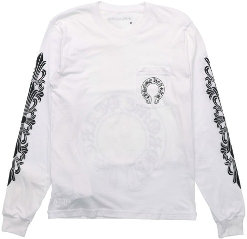 chrome-hearts-white-flower-horseshoe-long-sleeve-t-shirt-unisex-ch-043-1