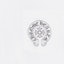 Details for Chrome Hearts White Horseshoe Scroll Cuff Logo Unisex T-shirt CH-104