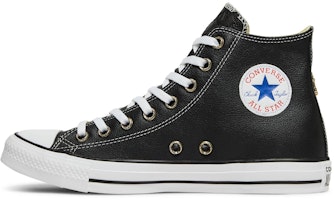 Chrome Hearts x Converse Chuck Taylor All Star 皮革高筒 '黑色' 115-BLK-LTHR Lookbook Chrome Hearts x Converse Chuck Taylor All Star 皮革高筒 '黑色' 115-BLK-LTHR