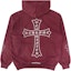 Buy Chrome Hearts x Drake Certified Chrome Hand Dyed Hoodie Washed Red (Miami Exclusive)