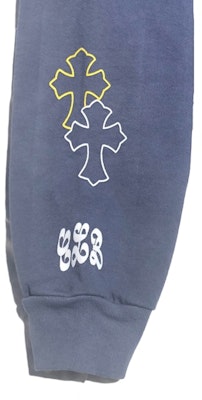Chrome Hearts x Drake Certified Chrome Hand Dyed Hoodie Washed Blue (Miami Exclusive) Lookbook Chrome Hearts x Drake Certified Chrome Hand Dyed Hoodie Washed Blue (Miami Exclusive)