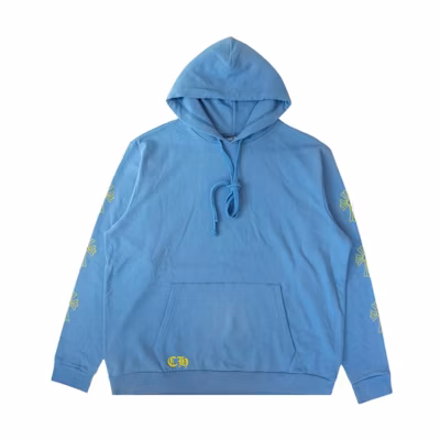 Chrome Hearts Drake Girls Love Chrome Graphic Hoodie Unisex Blue CH-202221513