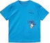 Order Camiseta Unisex Chrome Hearts x Matty Boy SS24 Azul con Gráficos de Letras. CH-2024-0409