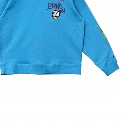 Chrome Hearts x Matty Boy SS24 Crewneck Lengan Panjang Unisex Biru. CH-2024-0418 Purchase Chrome Hearts x Matty Boy SS24 Crewneck Lengan Panjang Unisex Biru. CH-2024-0418