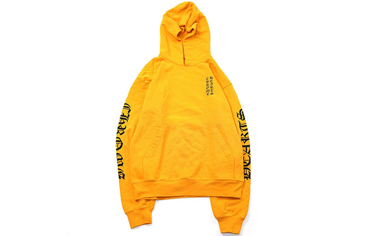Order Chrome Hearts Hoodie Kuning Sanskrit Floral Unisex. 021-098691