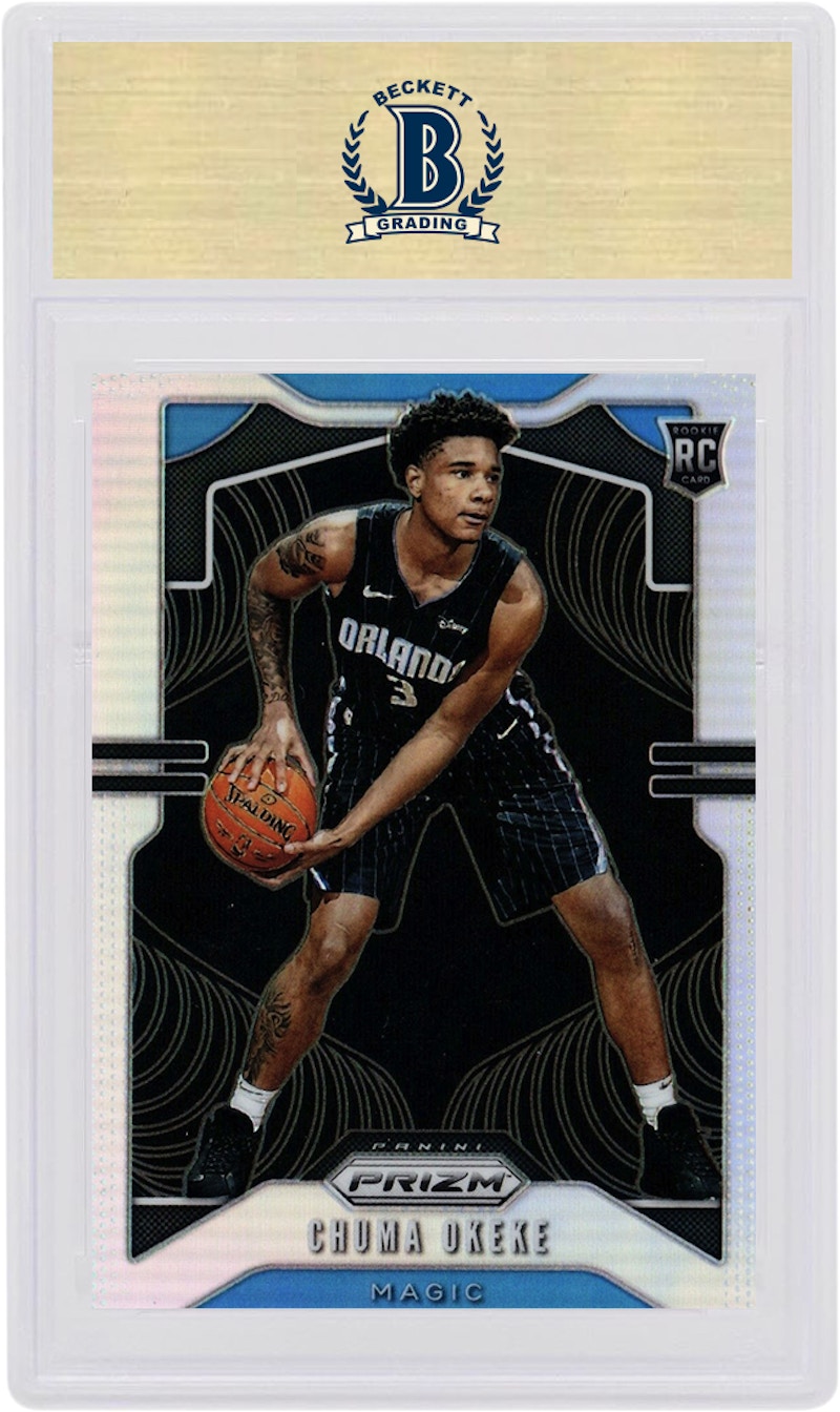 Chuma Okeke 2019 Panini Prizm Rookie Silver #262 圖 2