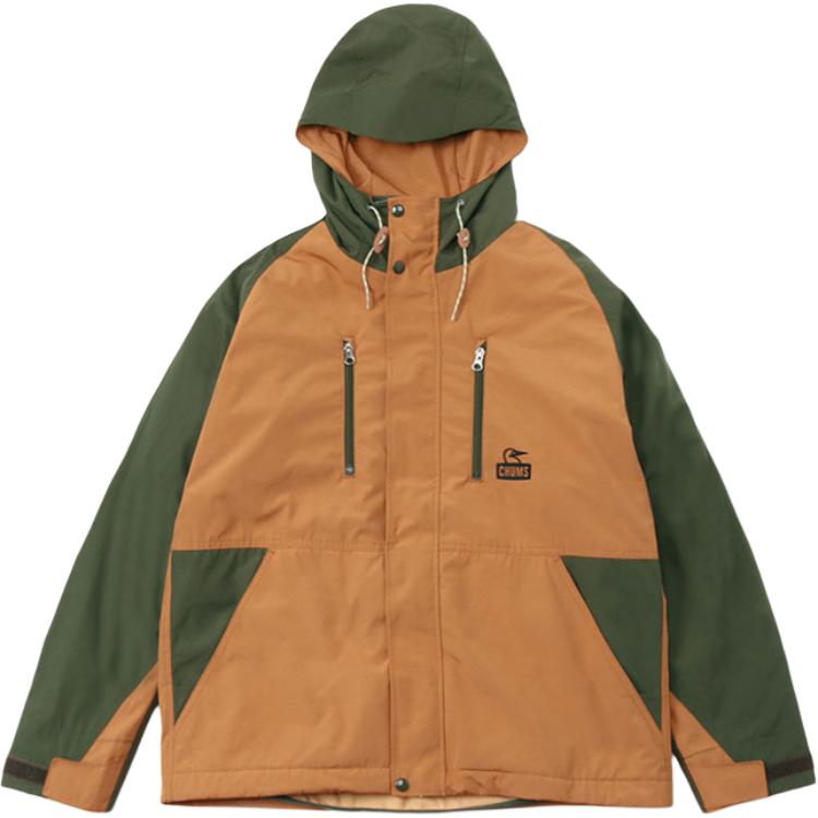 CHUMS Beige Unisex 2-in-1 Jacket with Detachable Inner Lining & Colorblock Design CH04-1323-M079