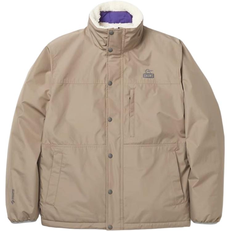 CHUMS Breathable Fleece Jacket Unisex - Gray/Ivory CH04-1351-G066