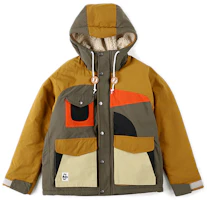 CHUMS Colorblock Casual Loose Fit Hooded Jacket CH04-1275 CHUMS Colorblock Casual Loose Fit Hooded Jacket CH04-1275