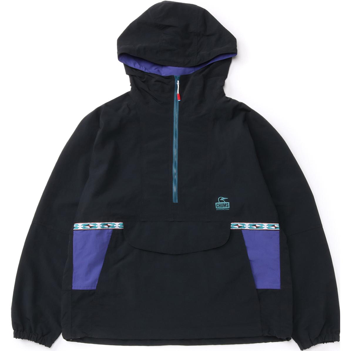 CHUMS Logo Half-Zip Hoodie Jacket Unisex CH04-1291