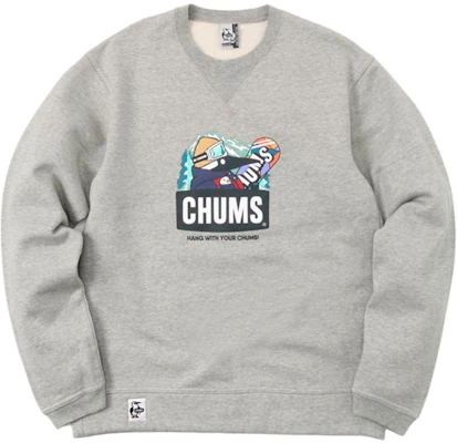 Sweatshirt CHUMS Outdoor Fleece Unisex - Kelabu CH00-1358-G005 Buy Sweatshirt CHUMS Outdoor Fleece Unisex - Kelabu CH00-1358-G005