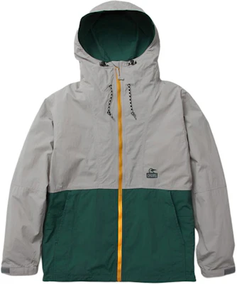 CHUMS アウトドア フード付き 快適 長袖 ジャケット ユニセックス グレー/グリーン CH04-1338-G067 Buy CHUMS アウトドア フード付き 快適 長袖 ジャケット ユニセックス グレー/グリーン CH04-1338-G067