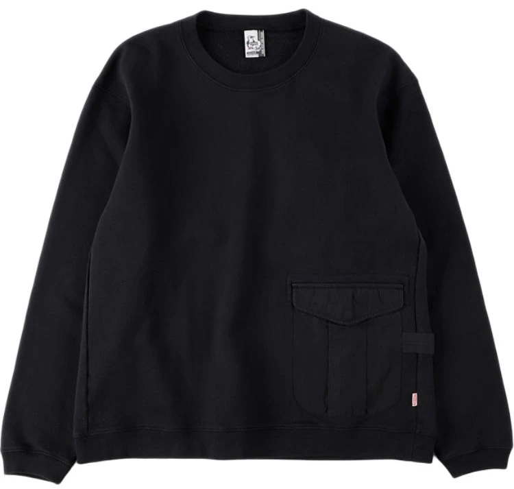 chums-outdoor-japanese-style-long-sleeve-sweatshirt-black-ch-00-1319-k001