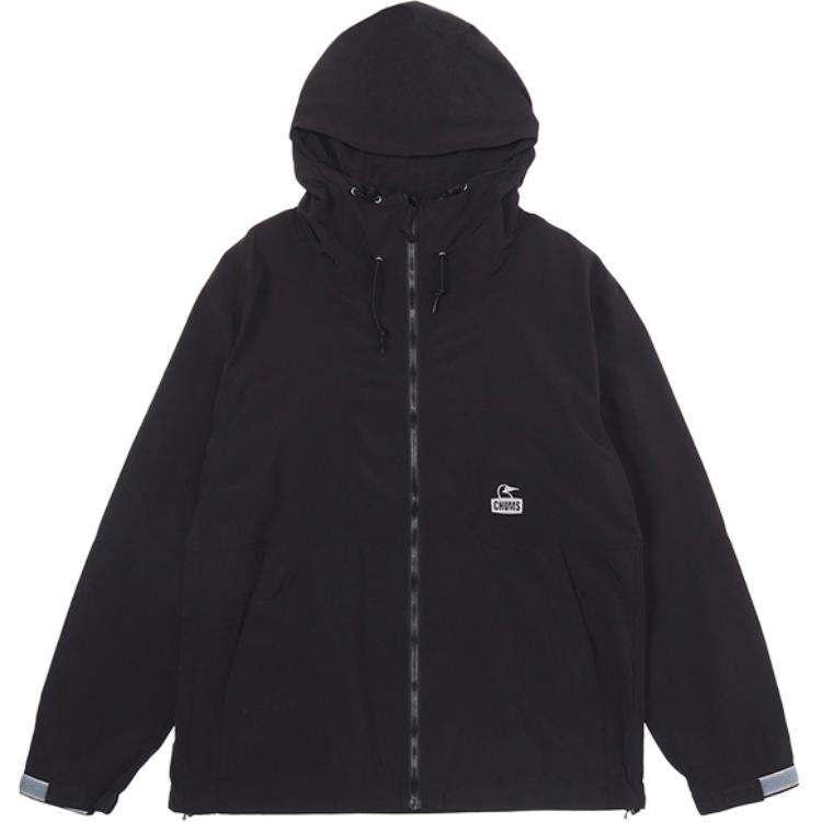 CHUMS Outdoor Sports Breathable Jacket Unisex BLACK CH04-1411-K001