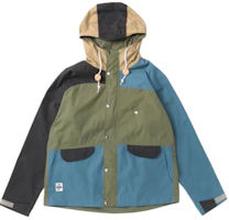CHUMS Outdoor Sports Colorblock Hooded Jacket Unisex Casual Style CH04-1260-C074 CHUMS Outdoor Sports Colorblock Hooded Jacket Unisex Casual Style CH04-1260-C074