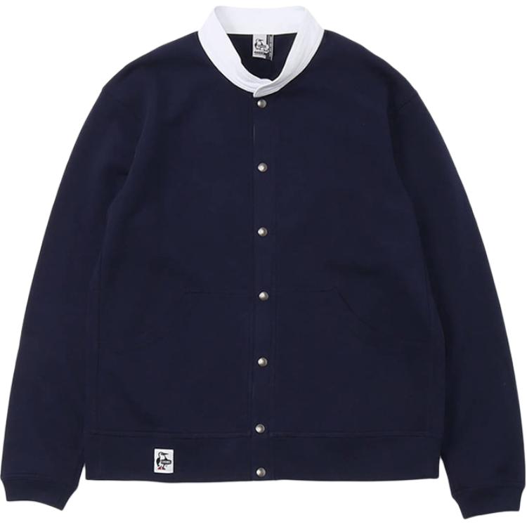 CHUMS Outdoor Unisex Comfortable Crewneck Sweatshirt - Navy Blue CH00-1325-N001