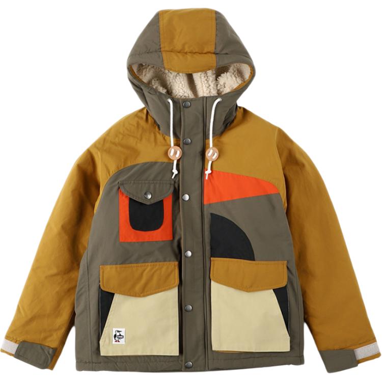 CHUMS Outdoor Unisex Fleece Hoodie - Colorful and Comfortable Design. CH04-1319-C004