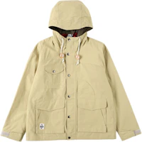 CHUMS Oversized Comfy Hoodie Jacket Unisex Beige/Red CH04-1320-B001 CHUMS Oversized Comfy Hoodie Jacket Unisex Beige/Red CH04-1320-B001