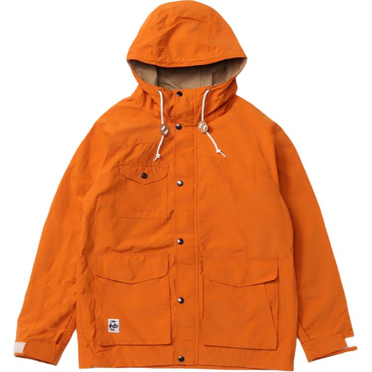 CHUMS Oversized Hoodie Jacket Unisex - Orange CH04-1320-D001